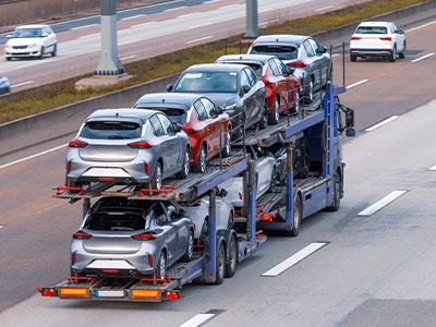 自動車の輸送(陸送)
